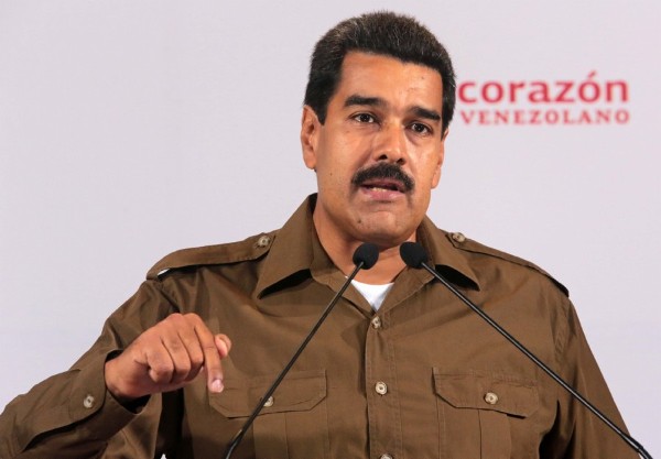 Nicolás Maduro, ofreciendo declaraciones sobre cambios en su gabinete ministerial.