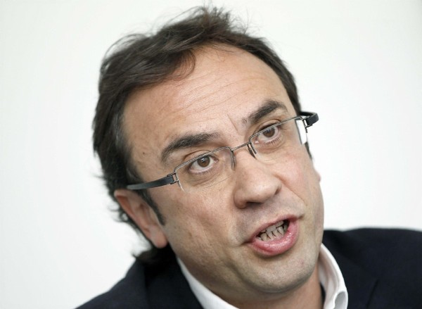 El secretario de Organización de Convergencia Democratica de Catalunya (CDC), Josep Rull