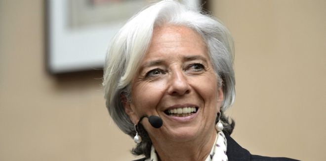 La directora del Fondo Monetario Internacional (FMI), Christine Lagarde.