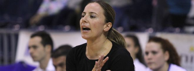 La entrenador del Júnior, Esther Herrero. MONTSE SANTOS