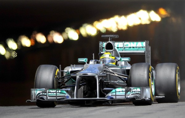 Nico Rosberg, durante Gran Premio de Montecarlo.