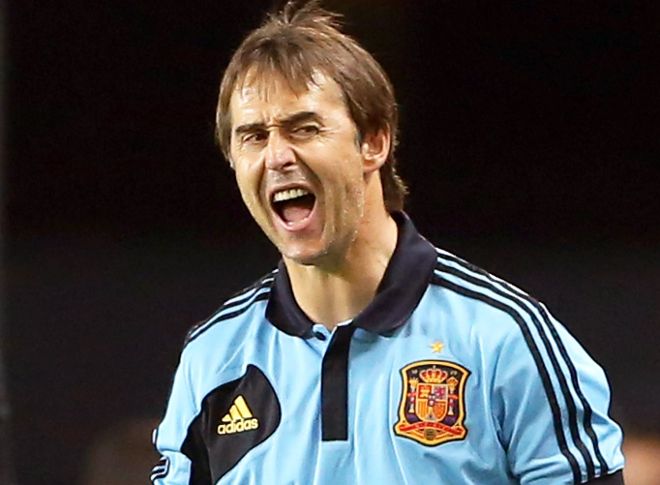 Julen Lopetegui, técnico de la selección española.