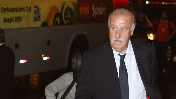 El director técnico de la selección española de fútbol, Vicente del Bosque.