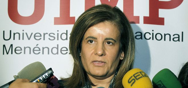 La ministra de empleo y Seguridad Social, Fátima Báñez.