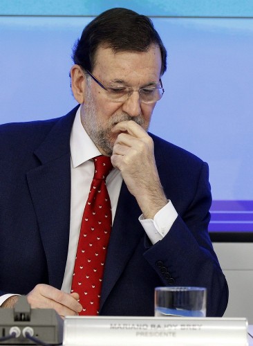 El presidente del Gobierno y del PP, Mariano Rajoy.