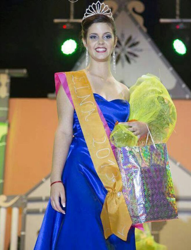 Milagros Reyes fue elegida Reina de las fiestas en el transcurso de la gala.