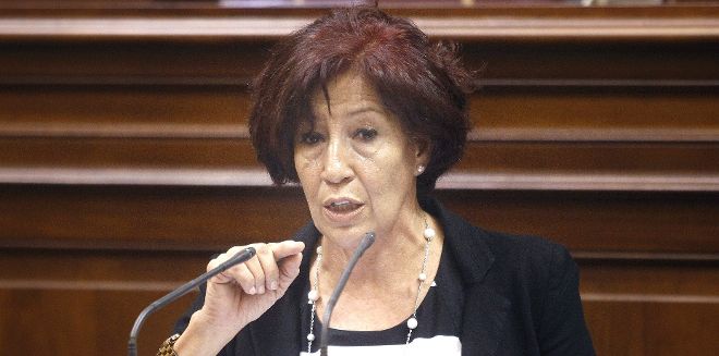 La consejera de Políticas Sociales del Gobierno de Canarias, Inés Rojas.