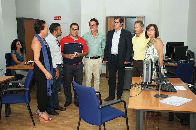 El alcalde de Arona, Francisco José Niño, visitó las instalaciones