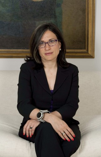 La directora general de Políticas e Industrias Culturales y del Libro, María Teresa Lizaranzu.