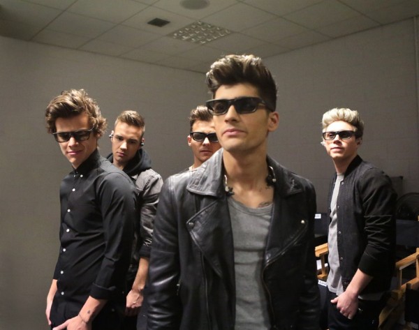 L-r, Harry Styles, Liam Payne, Louis Tomlinson, Zayn Mailik and Naill Horan in TriStar Pictures' 