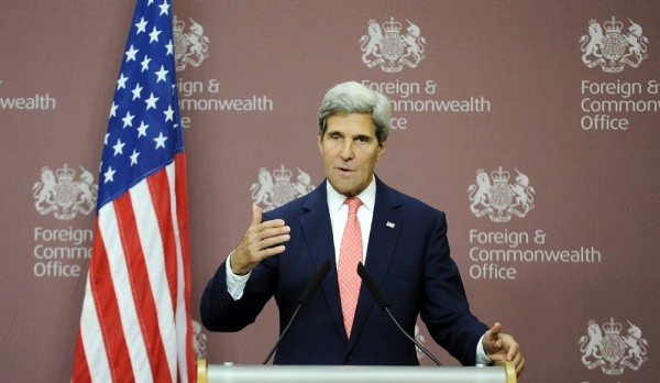 El l secretario de estado estadounidense, John Kerry.