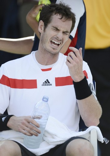El tenista británico Andy Murrays.