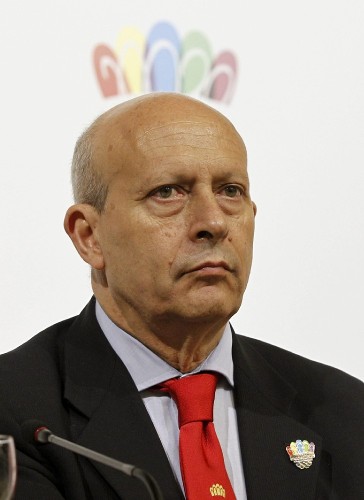 El ministro de Cultura del Gobierno de España, José Ingnacio Wert.
