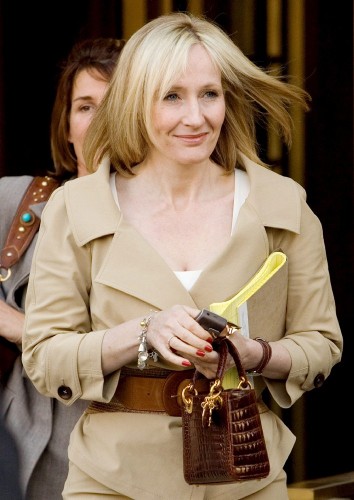 La escritora británica J K Rowling.