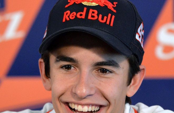 El piloto español de MotoGP Marc Márquez, de Repsol Honda.
