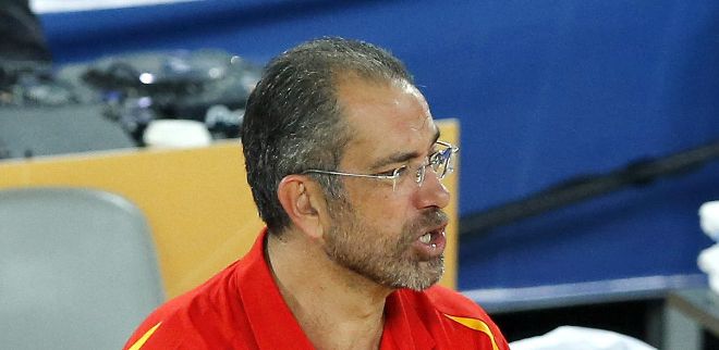El seleccionador de baloncesto, Juan Antonio Orenga.