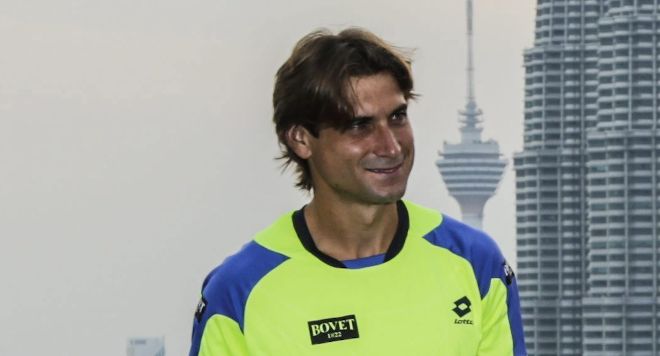 El tenista español David Ferrer.