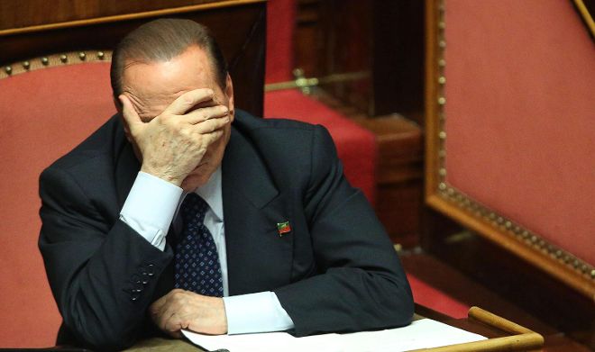 Fotografía de archivo del ex primer ministro Silvio Berlusconi.