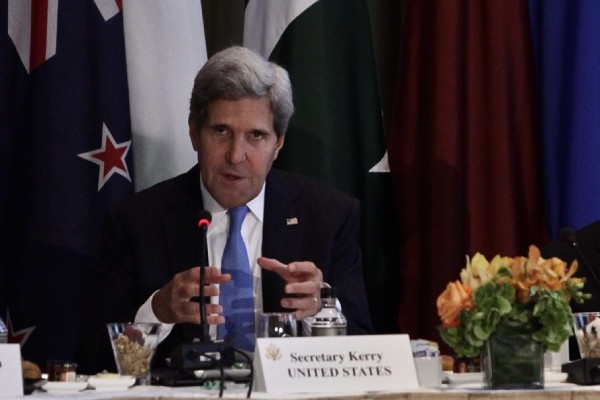 El Secretario de Estado de Estados Unidos, John Kerry.