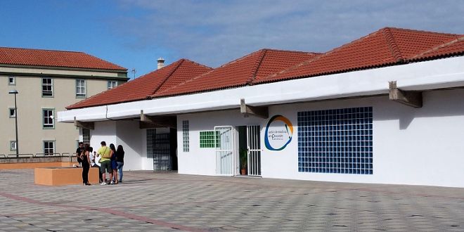 El Centro de Iniciativas Empresariales está en la última planta del mercado portuense.
