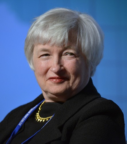Fotografía de archivo tomada el 10 de octubre de 2012 que muestra a Janet Yellen, actual vicepresidenta del banco central de EEUU.