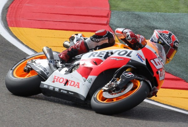 El piloto español de MotoGP Marc Marquez (Honda).