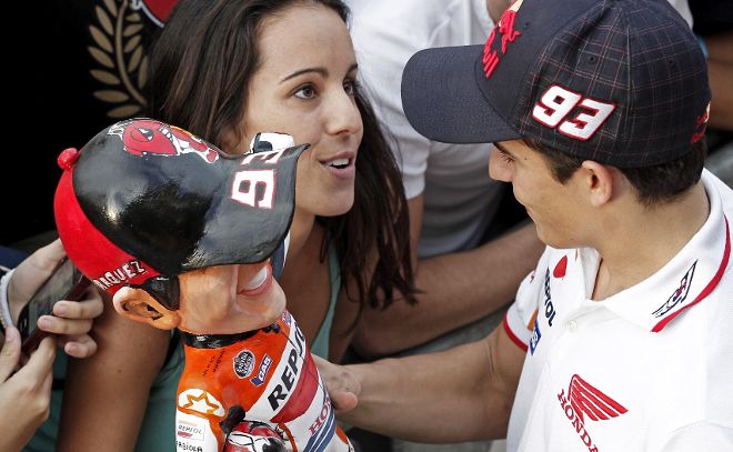 El líder del Mundial de Moto GP, el español Marc Márquez.