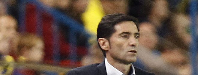 El entrenador del Villarreal, Marcelino García Toral.