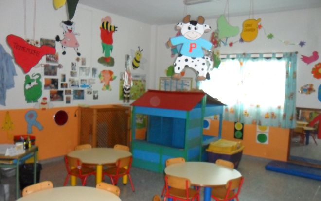 Una de las escuelas infantiles de El Rosario.