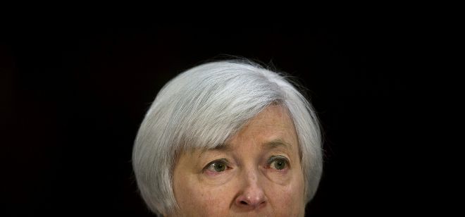 Janet Yellen, candidata de la Casa Blanca a dirigir la Reserva Federal (Fed) testifica ante una audiencia de confirmación.