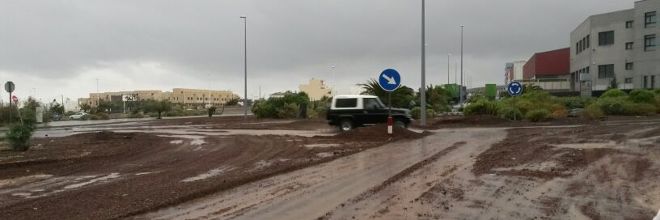 La borrasca descargó el lunes hasta 200 litros por metro cuadrado en El Hierro y 100 en puntos de Tenerife.
