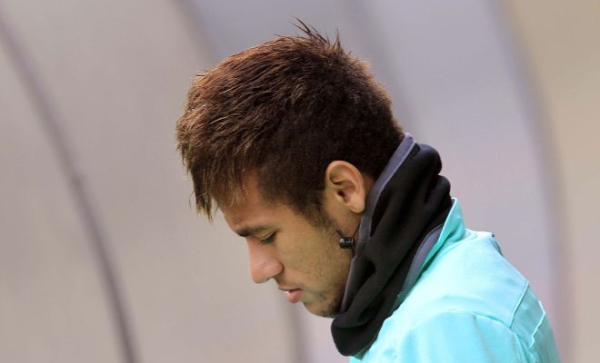 El delantero brasileño del Barcelona Neymar da Silva.