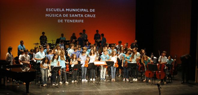 Un concierto de la Escuela Municipal de Música.