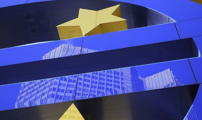 Fotografía tomada el 2 de marzo de 2012 que muestra la sede del Banco Central Europeo (BCE).
