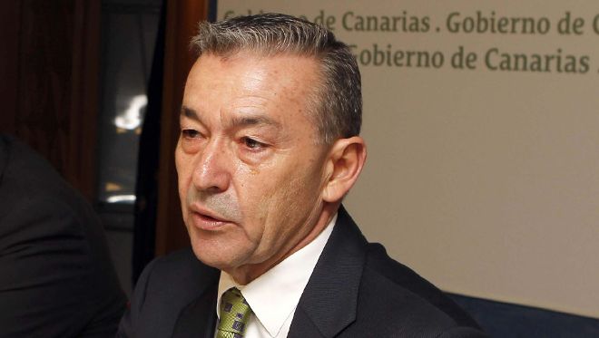 El preisidente del Gobierno de Canarias, Paulino Rivero.
