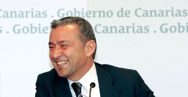 El presidente de Canarias, Paulino Rivero en una imagen de archivo.