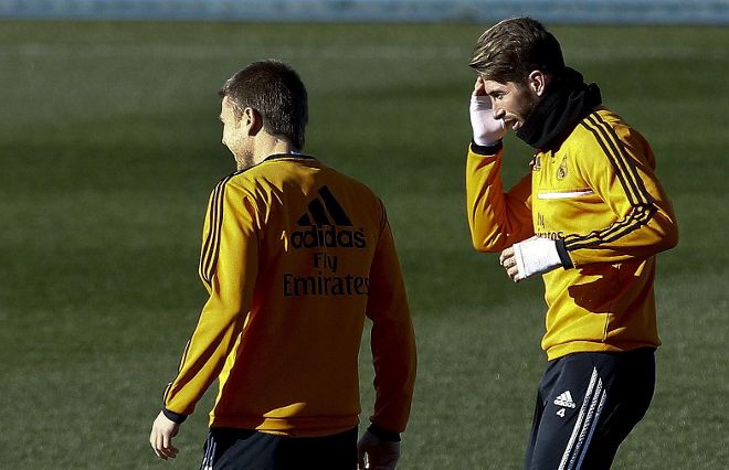 Ramos es duda en el Madrid.