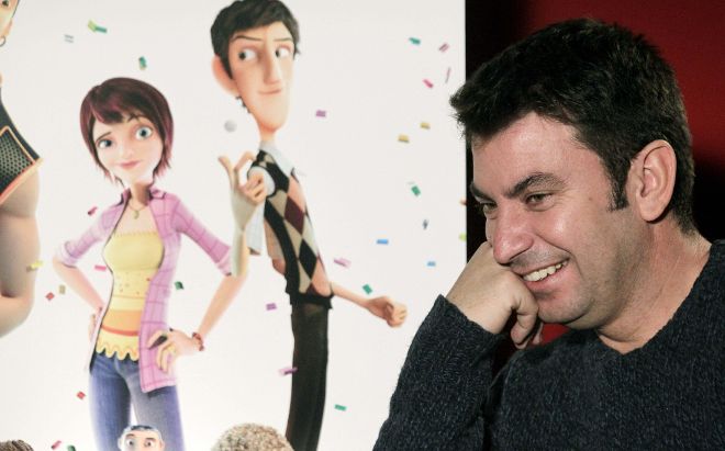 El actor y presentador Arturo Valls, que ha prestado su voz en la primera cinta de animación del realizador argentino Juan José Campanella que estrena en España, titulada 