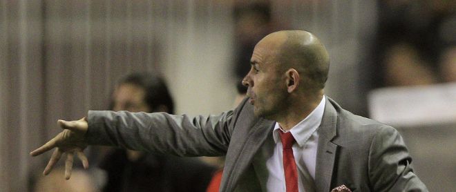 El entrenador del Rayo Vallecano Paco Jémez.