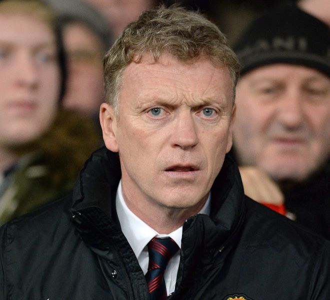 David Moyes, mánager del Manchester United.