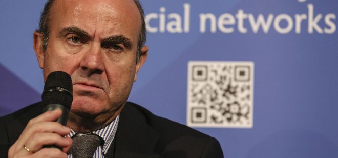 El ministro español de Economía Luis de Guindos.