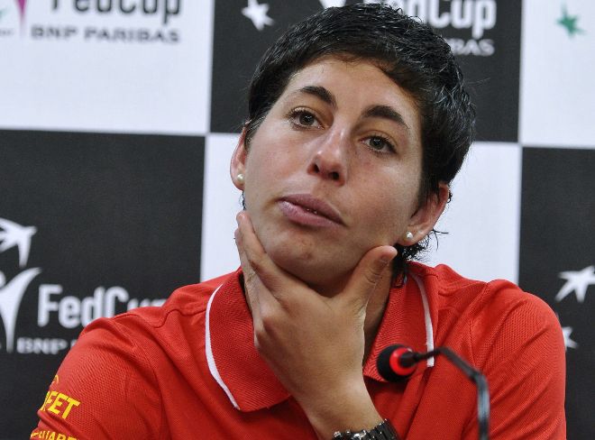 La tenista española Carla Suárez.