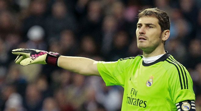 El portero del Real Madrid Iker Casillas.
