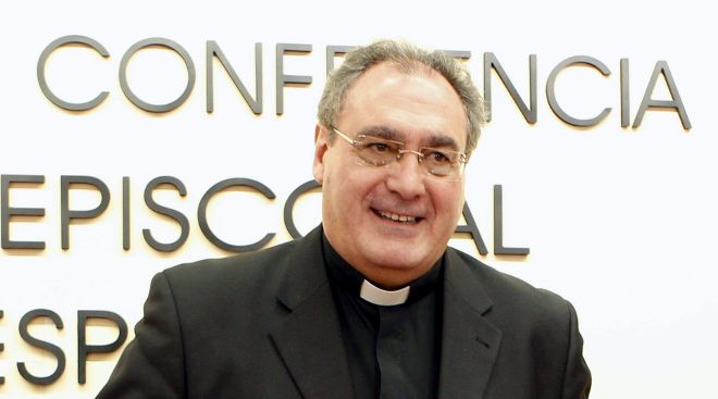 El secretario general de la Conferencia Episcopal, José María Gil Tamayo.