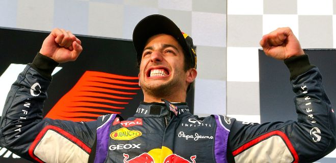Daniel Ricciardo, de Red Bull Racing.