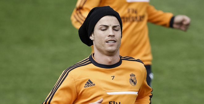 El delantero del Real Madrid, Cristiano Ronaldo.