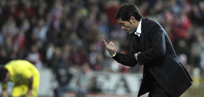 El entrenador del Villarreal, Marcelino García Toral.