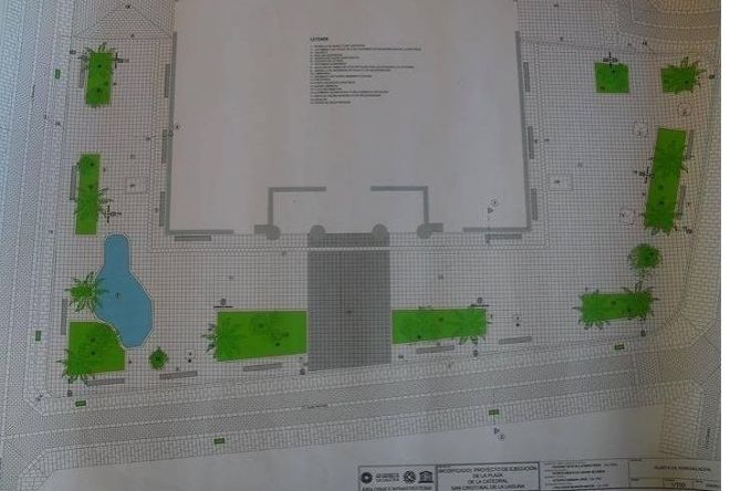 El nuevo plano de la catedral.