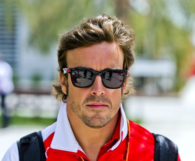El piloto de Fórmula Uno español Fernando Alonso.