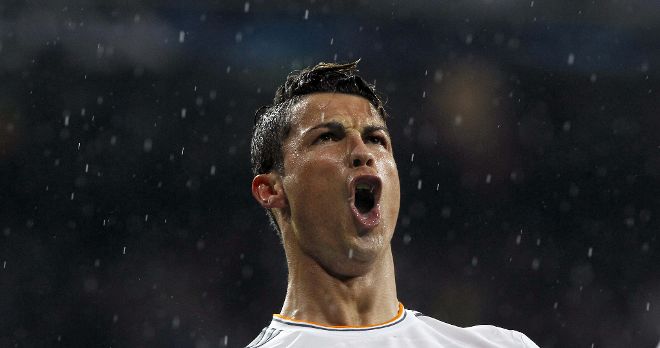 El delantero portugués del Real Madrid Cristiano Ronaldo.